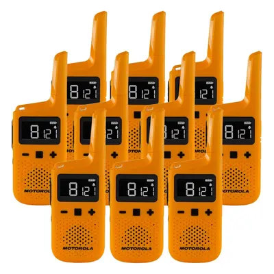 (Ten) Motorola T72 PMR Weatherproof IP54 Walkie Talkie