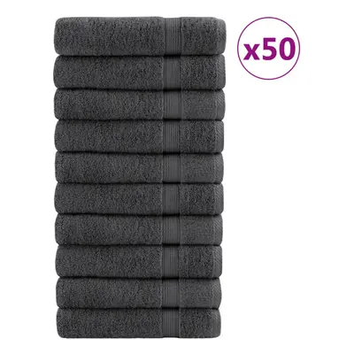 (anthracite, x cm/ pcs) vidaXL Premium Soap Towels Hand Bath Towel pcs Orange gsm 100% Cotton