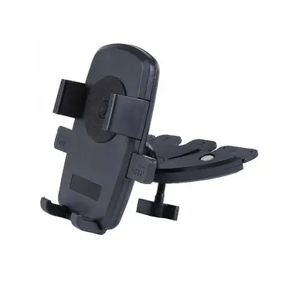 High Quality Universal Car Cd Slot Phone Mount Holder Portable Holder Stand For Smart Phone(blac