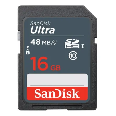 Sandisk ULTRA 16GB SDHC Class memory card