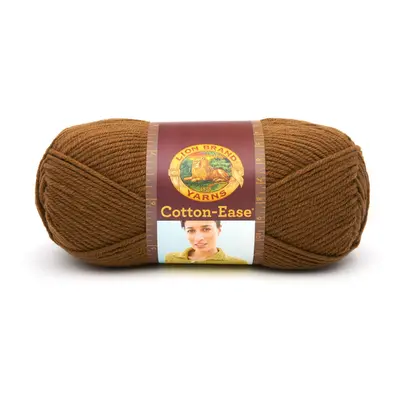 Lion Brand Yarn 830-125H Cotton-Ease Yarn Hazelnut Skein