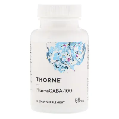 Thorne Research, PharmaGABA-100, Capsules