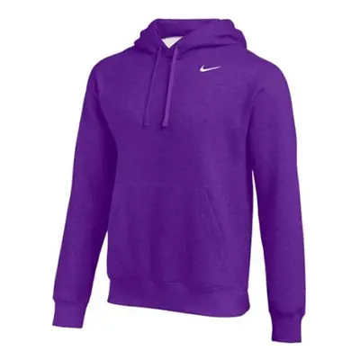 Nike Womens Pullover Fleece Hoodie (Purple Small)