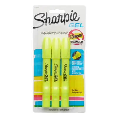 Sharpie Accent Gel Highlighters Yellow Pack of