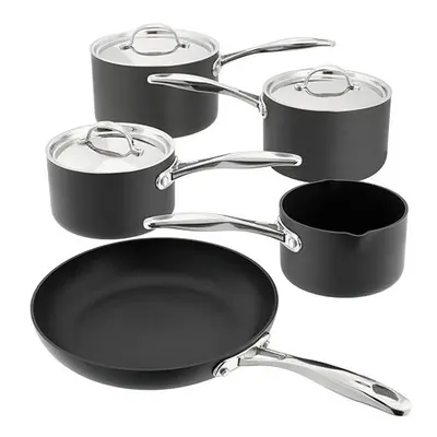 Stellar Hard Anodised Piece Cookware Set