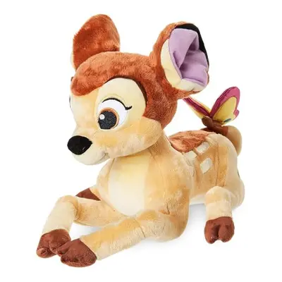 Official Bambi Medium Soft Toy for Kids, 28cm/11â, Plush Character Figure with 3D Butterfly on