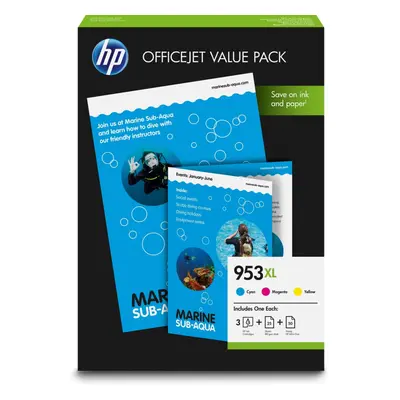 HP 953XL Office Value Pack-75 sht/A4/210 x mm