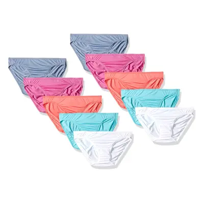 Fruit Of The Loom Women's 10pk Microfiber Bikini Assorted