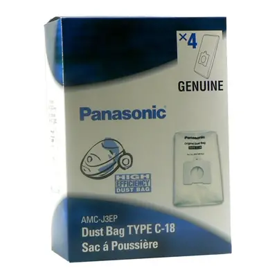 Panasonic AMC-J3EP Canister Replacement Bag(type C-18)(4/U) for MC-CG8