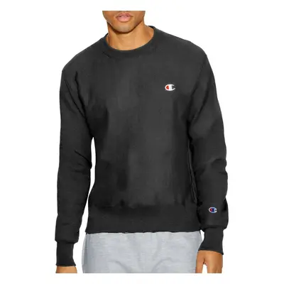 Champion Mens Reverse Weave Sweatshirt Black XXLarge