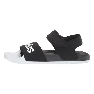 adidas unisex adult Adilette Sandal Core Black/White/Core Black W