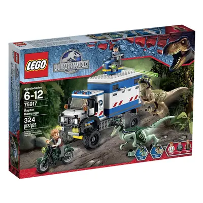 LEGO Jurassic World Raptor Rampage Building Kit