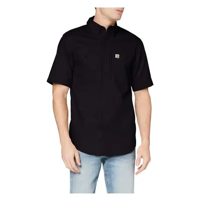 Carhartt Men's Rugged Professional Short Sleeve Work Shirt Black Med