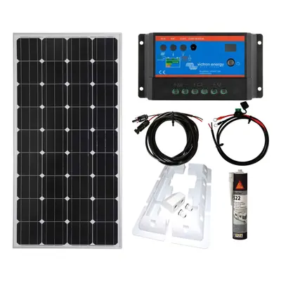 Victron 150w Solar Panel Kit battery charging PWM-Light Controller+ brackets