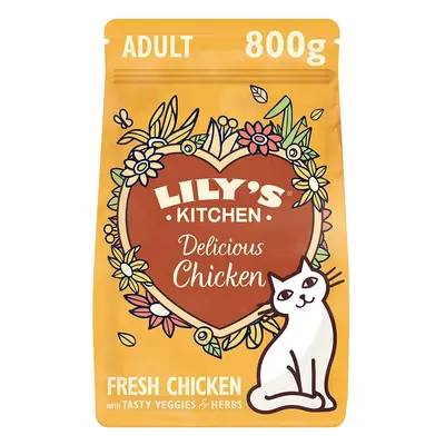 Lily's Kitchen Chicken Casserole Complete Adult Dry Cat Food x g