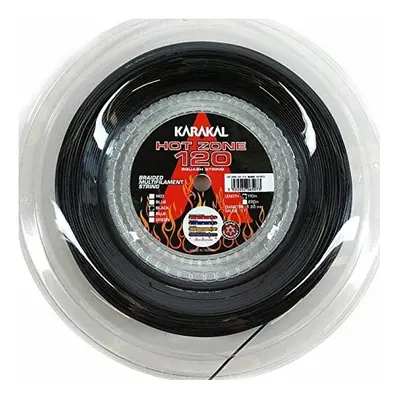 (Black) Karakal Hot Zone Squash Racket Strings Durable Power Multifilament Coil 110m