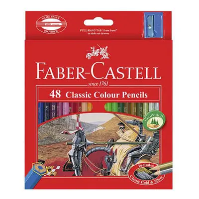 (48pk) Faber-Castell Coloured Pencil Classic