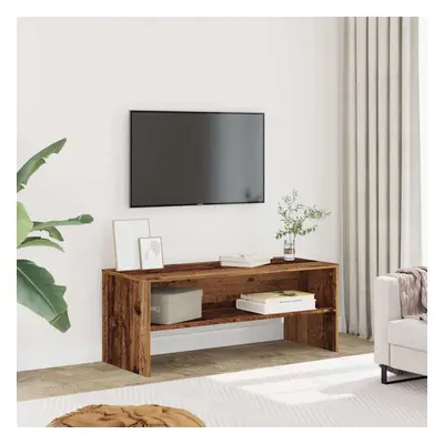 vidaXL TV Cabinet Old Wood 100x40x40 cm Engineered Wood