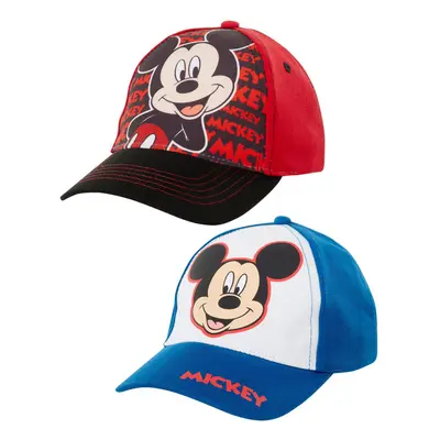 Disney Boys' Mickey Mouse Baseball Cap - Pack 3D Character Curved Br