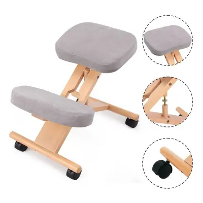 Ergonomic Orthopaedic Posture Kneeling Chair Stool Frame Seat Adjustable