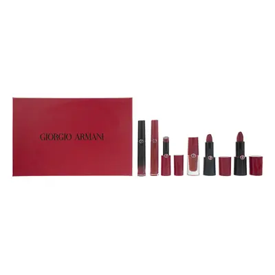 Giorgio Armani Red Lip Colletor's Limited Edition Shade Cosmetic Set Gift Set :