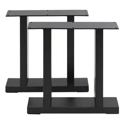 Set of Black Iron Table Legs