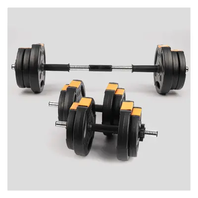 Phoenix Fitness Dumbbells Weight Set - Adjustable 2-in-1 Barbell Set for Exercise, Muscle and St