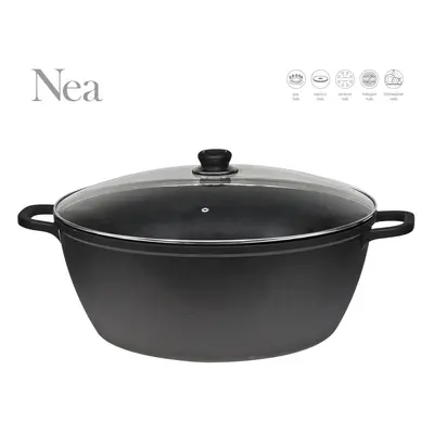 (44 cm / 23.5L ) SQ Professional Nea DieCast NonStick Stockpot Nera