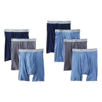 Fruit of the Loom Men's Tag Free Boxer Brief (Pack of 7) Assorted Large