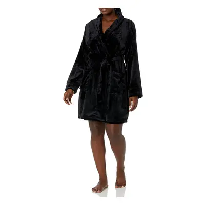 Amazon Essentials Women's Mid-Length Plush Robe (Available in Plus Siz