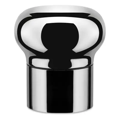 Alessi Noe Wine And Champagne Bottle Stopper With Expanding Seal in Stainless Steel Silver