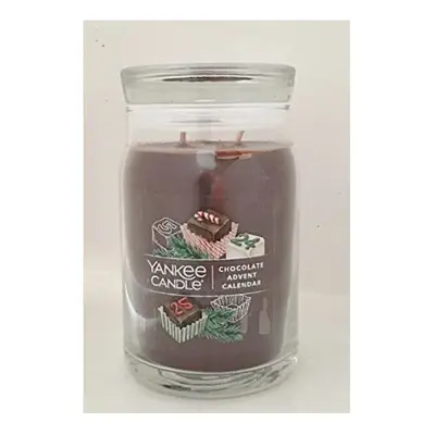 Yankee Candle Christmas Chocolate Advent Calendar Large Signature Jar Candle