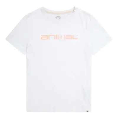 (8 UK, White) Animal Womens/Ladies Marina Logo Organic T-Shirt