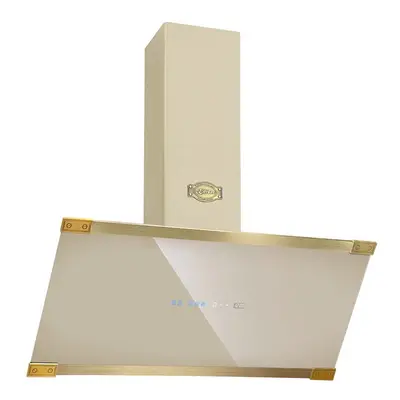 Kaiser Art Deco 90cm Ivory Chimney Cooker Hood | AT ElfAD Eco