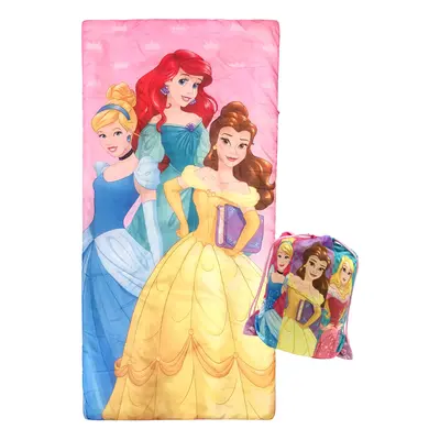 Jay Franco Disney Princess Trip Slumber Sack - cozy & Warm Kids Lightweight Slumber BagSleeping 