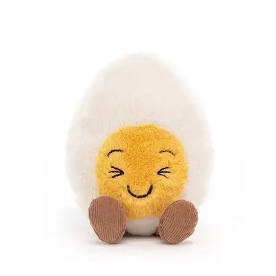 (04) Boiled Egg Plush Cuddly Plushies Doll Stuffed toys