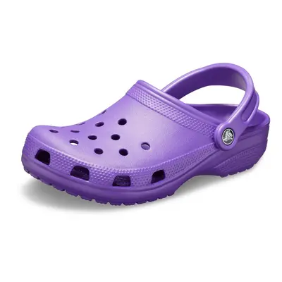 crocs Unisex classic clog Neon Purple Mens Womens Medium