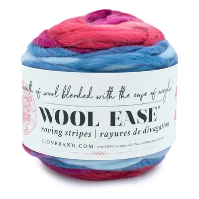 Lion Brand Yarn WoolEase Roving Yarn Berry