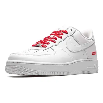 (UK6/EUR40/25CM ) Nike Air Force Low Supreme White CU9225-100 Men's WMN Shoes Trainers