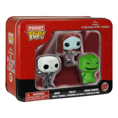 FunKo Pocket POP: NBC Tin - Jack Sally Oogie Toy Figure Count