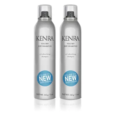 Kenra Volume Dry Shampoo | Oil Absorbing Spray | All Hair Types | oz (2-Pack)