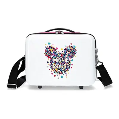 Minnie Magic Adaptable Beauty Case White 29x21x15 cms ABS