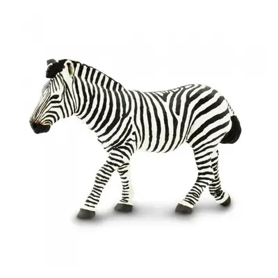 wild animals Zebra junior 25.5 cm black and white