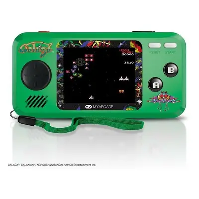 dreamGEAR DGUNL3244 My Arcade Galaga Pocket Player Video Game - Green