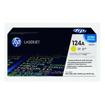 HP Q6002A (124A) Toner yellow, 2K pages @ 5% coverage