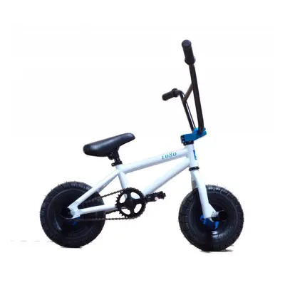 New Limited Edition Kids Stunt Freestyle Mini BMX Bike White & Blue