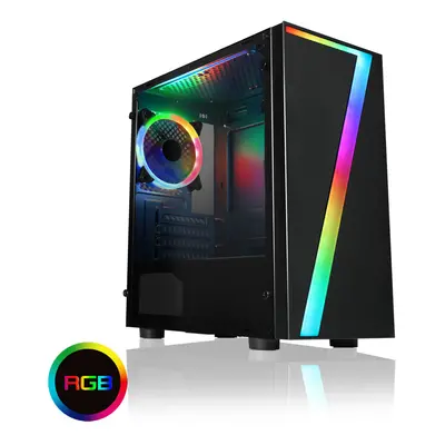 (7 CUSE, .) GAMING PC BUNDLE : INTELCORE i3/16GB RAM/1TB + 128GB SSD/ GT730 2GB/WINDOWS 10/ CASE