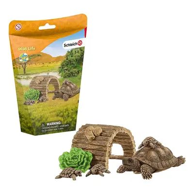 Schleich Tortoise Home Wild Life