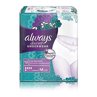 Always Discreet Medium Incontinence Pants - Pack of