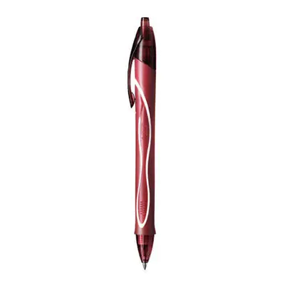 BIC Gel-ocity Quick Dry Red Clip-on retractable ballpoint pen Medium pc(s)